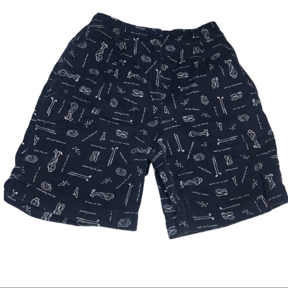 Liz Clairborne golf vintage shorts size 6 navy